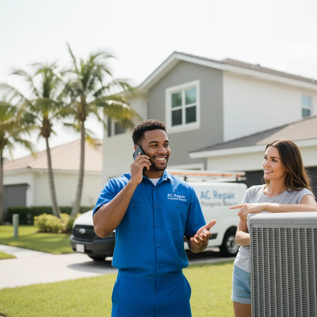 AC Repair Pompano Beach customer support in Harrisville